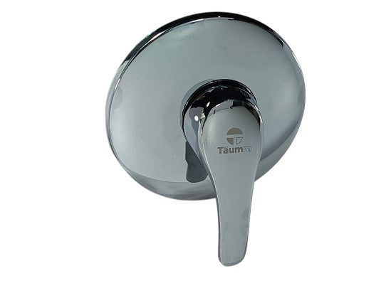 REGISTRO MONOCONTROL
•CARTUCHO CERAMICO 35MM
•CUERPO LATON
•PLACA ACERO INOXIDABLE CROMADO 11.6 CM DIAMETRO
•MARCA: TAUMM
