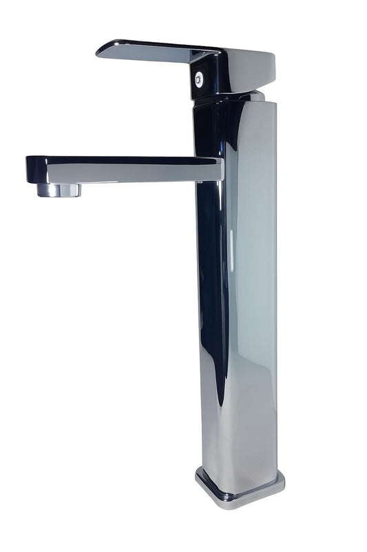 LLAVE LAVAMANOS MONOCONTROL
•INCLUYE DOS ACOPLES DE 60CM 
•FABRICADA EN METAL
•DE MESON
•CROMADA BRILLANTE
•MANIJA TIPO PALANCA ANCHA
•TORRE ALTA
• MARCA D´TURIN