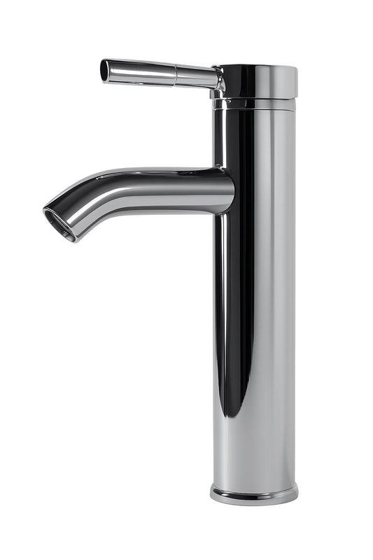 LLAVE LAVAMANOS MONOCONTROL
•INCLUYE DOS ACOPLES DE 60CM 
•FABRICADA EN METAL
•DE MESON
•CROMADA BRILLANTE
•MANIJA TIPO PALANCA DELGADA
•TORRE ALTA
•GRINETTO ASTURIA