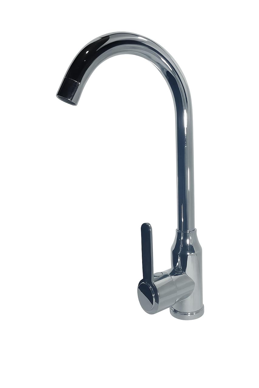 LLAVE LAVAPLATOS SENCILLA
•CUERPO Y CUELLO EN ABS
•MANIJA TIPO PALANCA
•CUELLO CISNE
•CROMADA
