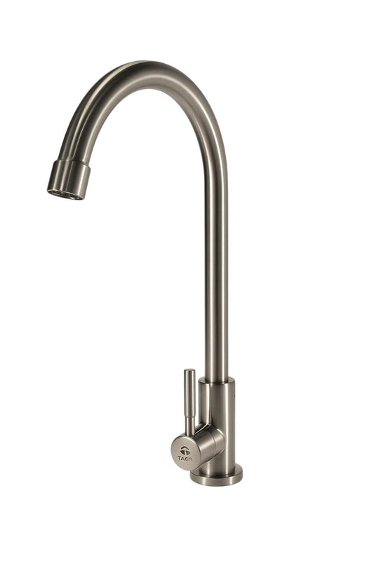 LLAVE LAVAPLATOS SATINADA
•METALICA
•MANIJA TIPO PALANCA
•SATINADA