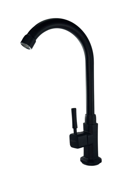 LLAVE LAVAPLATOS NEGRA

•CUELLO CISNE
•EN ABS
•COLOR NEGRO
•UNIFER