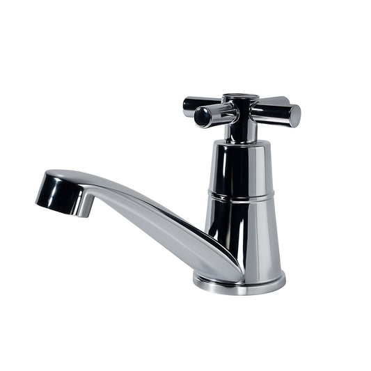 LLAVE LAVAMANOS •CUERPO EN ABS CROMADO•MANIJA TIPO CRUCETA
