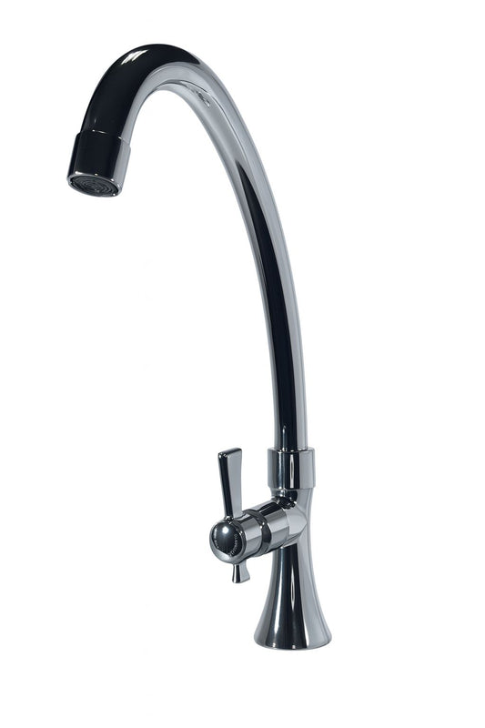 LLAVE LAVAPLATOS SENCILLA
•CUELLO CURVO EN ABS
•MANIJA TIPO HELIX PALA
•CUERPO EN ABS
•CROMADO
•GRICOL